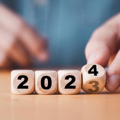 Thumbnail imsge of Thank you 2023!!!  Welcome 2024... video.